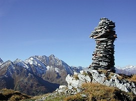 Steinmandl im Zillertal bei Mayrhofen