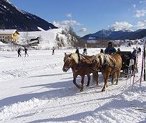 Winter-Idylle in Sankt Johann in Tirol
