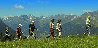 Wandern auf der Medrigalm im Paznauntal