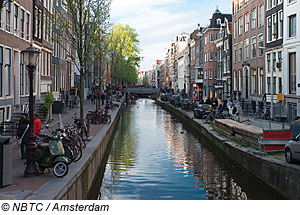 Grachten in Amsterdam, Niederlande
